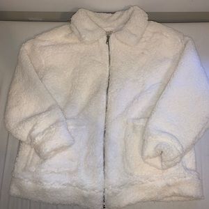 Oversized sherpa fashion nova jacket